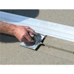 Marshalltown Heavy-Duty Zinc Concrete Groover Tool