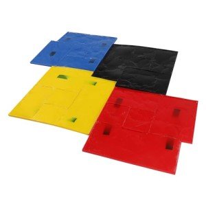 24"x24" Textured Concrete Stamp Pad Set - 4 PCS
