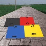 24"x24" Textured Concrete Stamp Pad Set - 4 PCS