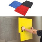 24"x24" Textured Concrete Stamp Pad Set - 4 PCS