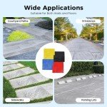 24"x24" Concrete Stamp Mats Set - 4PCS
