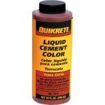 Terracotta Concrete Colorant by Quikrete, 10 oz