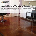 Vivid Mahogany Acid Stain for Concrete 4oz