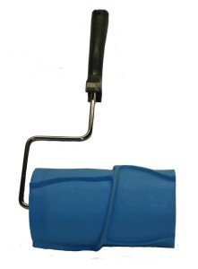 Flagstone Concrete Stamp Curb Roller, 8" Wide