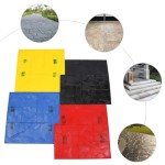 4Pcs 24"x24" Realistic Concrete Texture Stamps