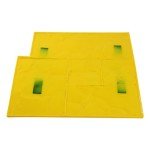 4Pcs 24"x24" Realistic Concrete Texture Stamps