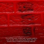 DIY Polyurethane Concrete Stamps for Textured Surfaces