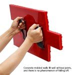DIY Polyurethane Concrete Stamps for Textured Surfaces