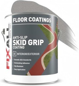 Anti-Slip Coating, 1 Gallon, Smoke Color