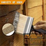 Heavy-Duty Deck Stain Brush Set - 2PCS