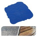 Seamless Slate Concrete Stamp Mat Set - 18"x18