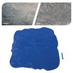 Slate Concrete Texturing Skin Stamps Set, 36"x36
