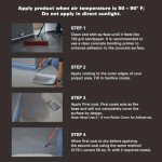 KILZ Slip Resistant Decorative Concrete Coating, Gray