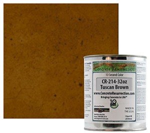 Tuscan Brown Concrete Dye Concentrate - 32oz