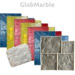Slate Stone Stamp Set for Concrete Mats
