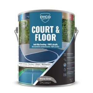 Anti-Slip Concrete Coating for Sports Courts