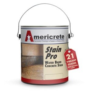 Brick Red Semi-Opaque Concrete Stain - 1 Gallon