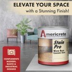 Brick Red Semi-Opaque Concrete Stain - 1 Gallon