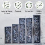 BETONEX 5-Piece ABS Concrete Molds Set