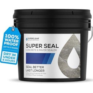 Superclear 5 Gallon Concrete & Paver Sealer