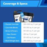 Superclear 5 Gallon Concrete & Paver Sealer