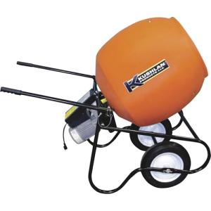 6 cu ft Wheelbarrow Mixer, 115V, 3/4HP
