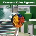 Green Iron Oxide Powder for Concrete Stamps