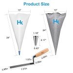 Heavy Duty Grout Bag with Pointing Tips