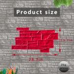 29" x 15.7" Slate Concrete Stamp Mat