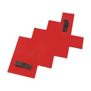 27x22 in Polyurethane Concrete Texture Stamp Mat