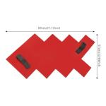 27x22 in Polyurethane Concrete Texture Stamp Mat