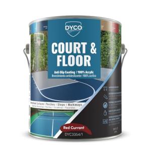 Anti-Slip Coating for Courts and Pavement