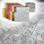 Decorative Ashlar Slate Concrete Stamp Set of 8