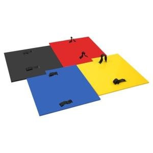Set of 4 Concrete Stamps Mats 24x24 Inches