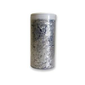Silver Mica Color Chips for Epoxy Floors - 2oz