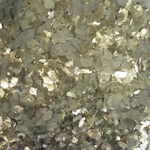 Silver Mica Color Chips for Epoxy Floors - 2oz