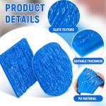 2 Pack Concrete Stamp Mats for DIY Projects