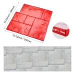Happybuy 24x24 in Slate Concrete Stamp Mat