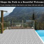 High-Quality Concrete Pathway Stamp Set - 2 Pack