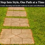 High-Quality Concrete Pathway Stamp Set - 2 Pack
