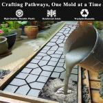 High-Quality Concrete Pathway Stamp Set - 2 Pack