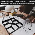 High-Quality Concrete Pathway Stamp Set - 2 Pack