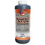 Pure Black Concrete Stain | Easy, Fast Drying