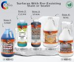 Pure Black Concrete Stain | Easy, Fast Drying