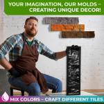 BETONEX 5-Piece ABS Concrete Molds Set