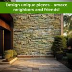 BETONEX 5-Piece ABS Concrete Molds Set