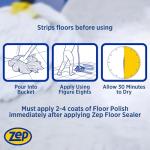 Zep Stain Resistant Concrete Floor Sealer - 1 Gallon