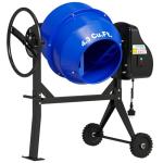 Electric Cement Mixer with Wheel and Stand
