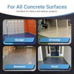 Light Blue High-Performance Concrete Paint - 1 Quart