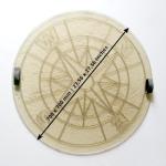 Flexi Concrete Stamp Mat "Compass Mini" with Handles